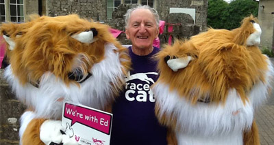 Vet completes 250 mile walk for International Cat Care