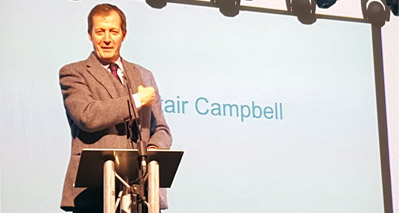 Alistair Campbell explains the secret to winning