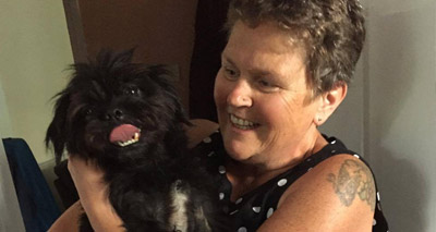 Rescue dog finds missing canine