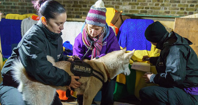 Mayhew vets lend support to the homeless