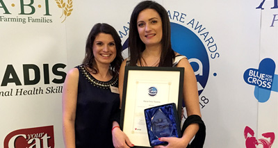 Charity founder receives animal welfare award