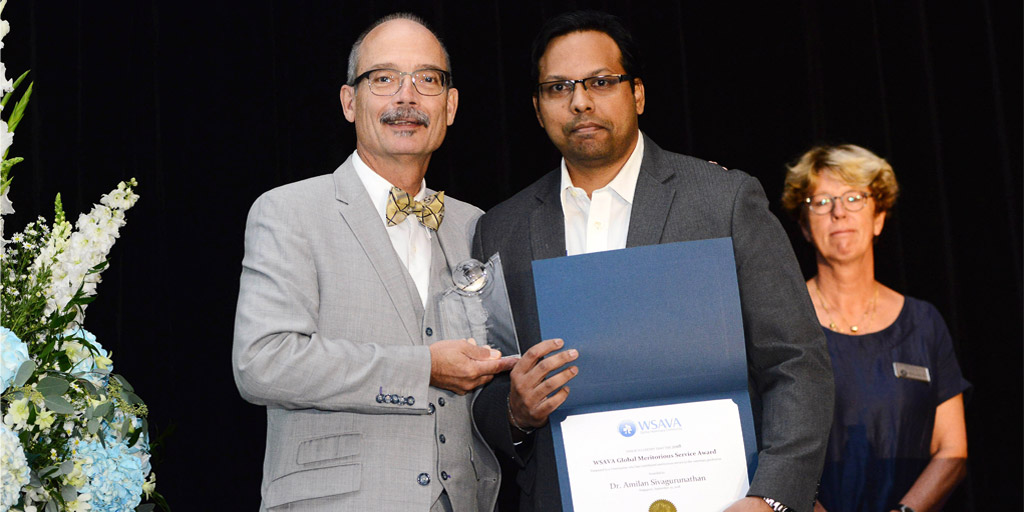 Malaysian vet receives WSAVA award for global service