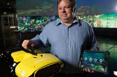 Underwater drone to protect Great Barrier Reef