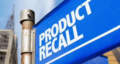 Recall issued due to product defect