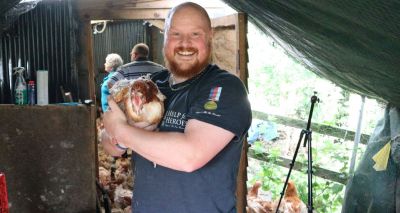 Invictus Games medallist rehomes 100 hens to help injured veterans