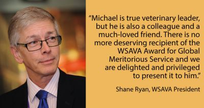 Professor Michael Day to receive prestigious award