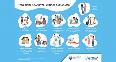 Veterinary collegiality infographic launched by WSAVA and FECAVA