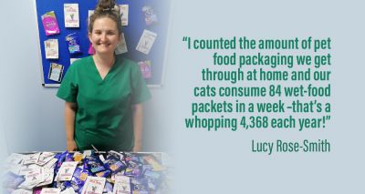 Vet nurse launches pet food pouch recycling scheme