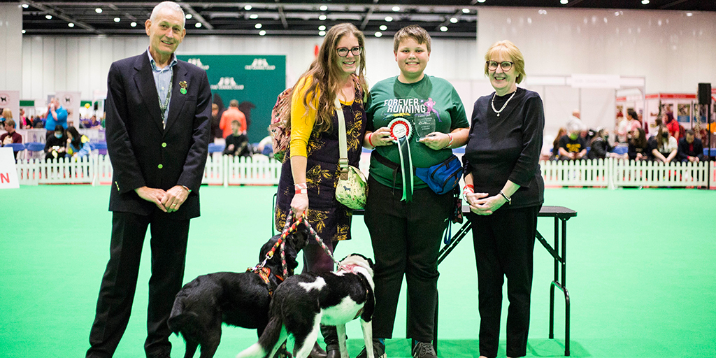 Suffolk boy wins prestigious Kennel Club Award