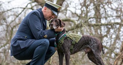 RAF Police Dog receives PDSA Dickin Medal