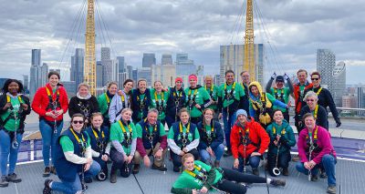 Vetlife team climbs O2 arena