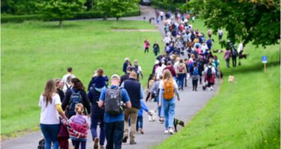 Dog walk raises thousands for animal charities